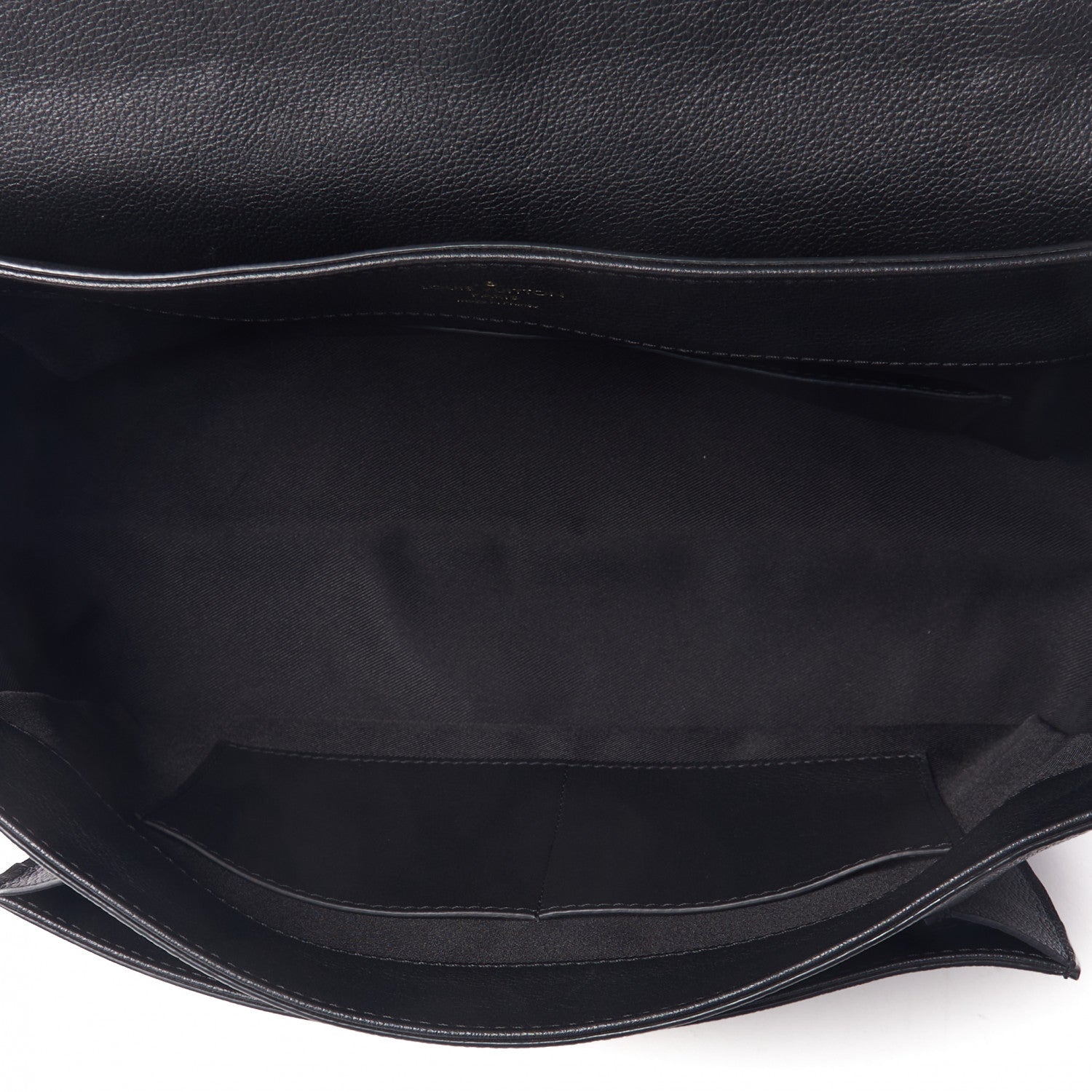 Louis Vuitton Calfskin Lockme MM Black 4 of 7