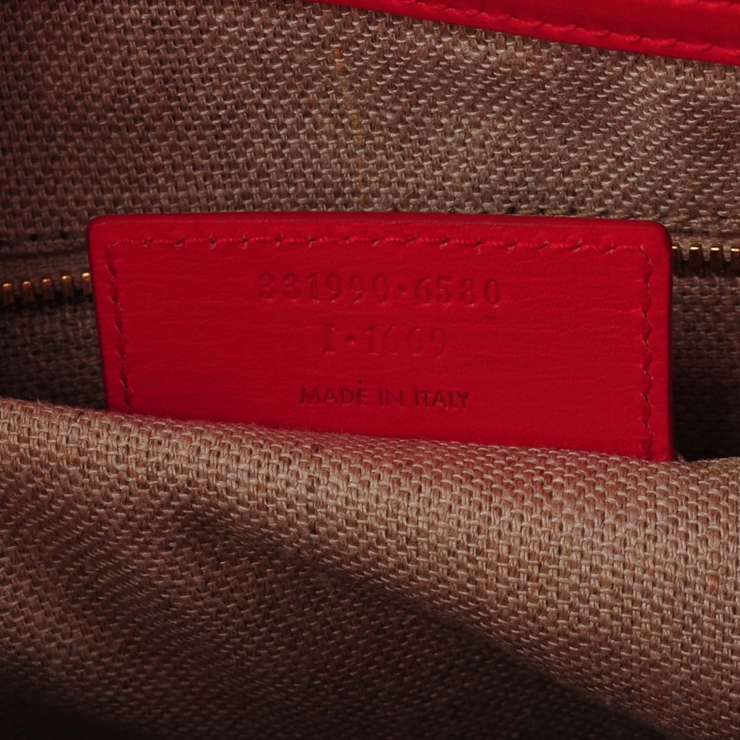 Balenciaga Karung Calfskin Padlock Nude Work S Top Handle Rouge Cherry 10 of 12