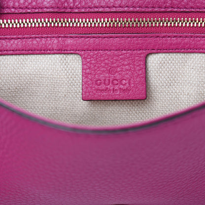 Gucci Cellarius Calfskin Medium Soho Flap Crossbody Bright Bouganville 6 of 11