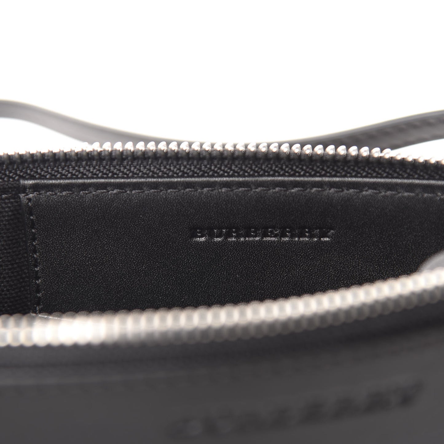 Mega Check Peyton Crossbody Clutch Bag Black