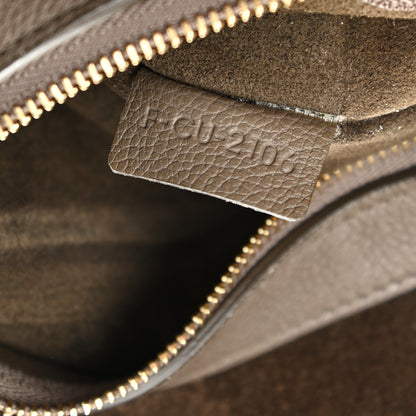 Celine Soft Grained Calfskin Medium Belt Cabas Phantom Taupe 8 of 18