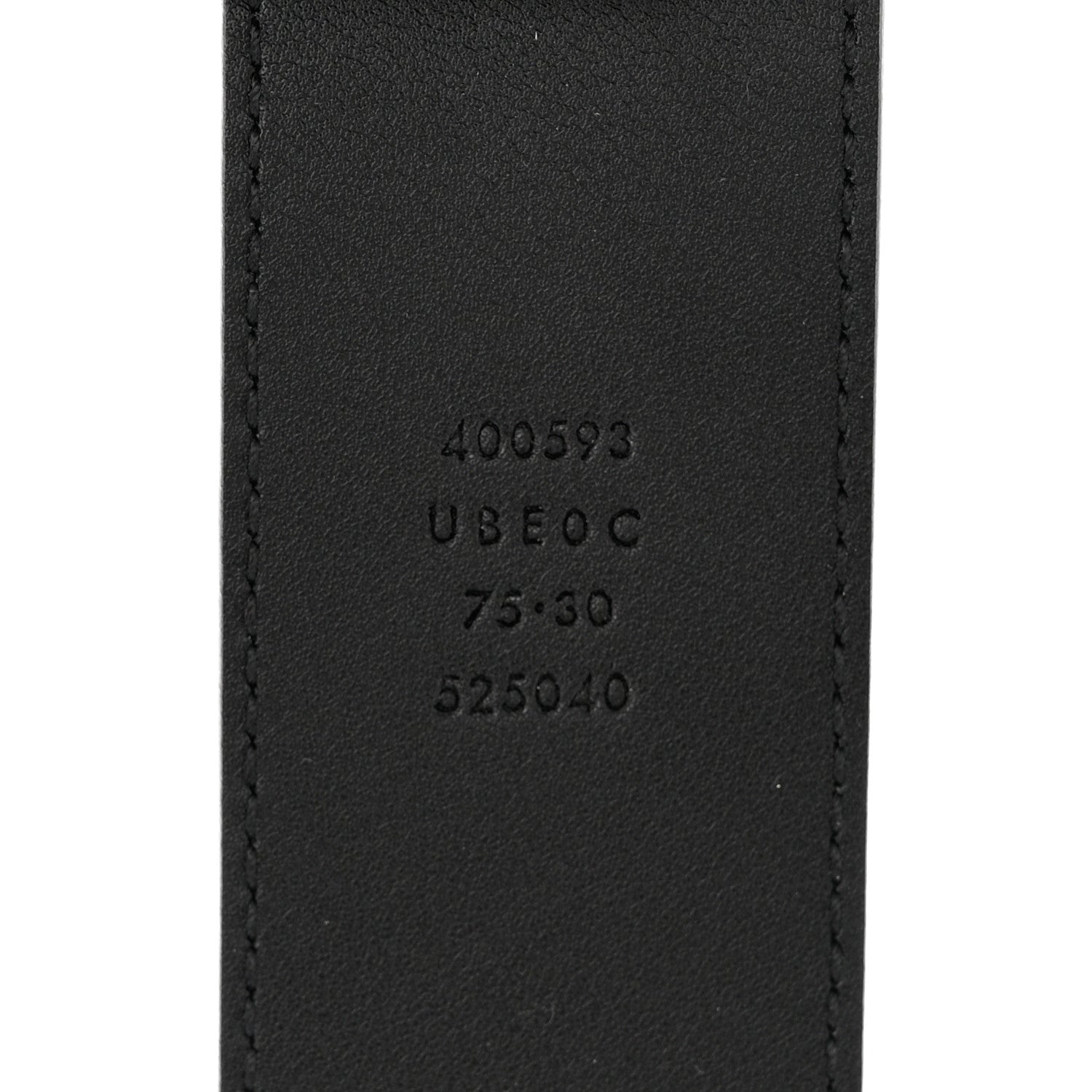 Gucci X KEN SCOTT Calfskin Double G 40mm Belt 75 30 Multicolor 4 of 4