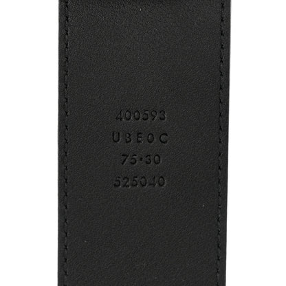 Gucci X KEN SCOTT Calfskin Double G 40mm Belt 75 30 Multicolor 4 of 4