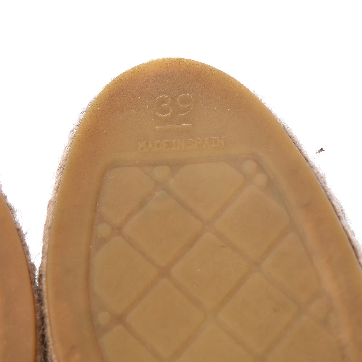Chanel Lambskin CC Espadrilles 39 Beige Black 8 of 13
