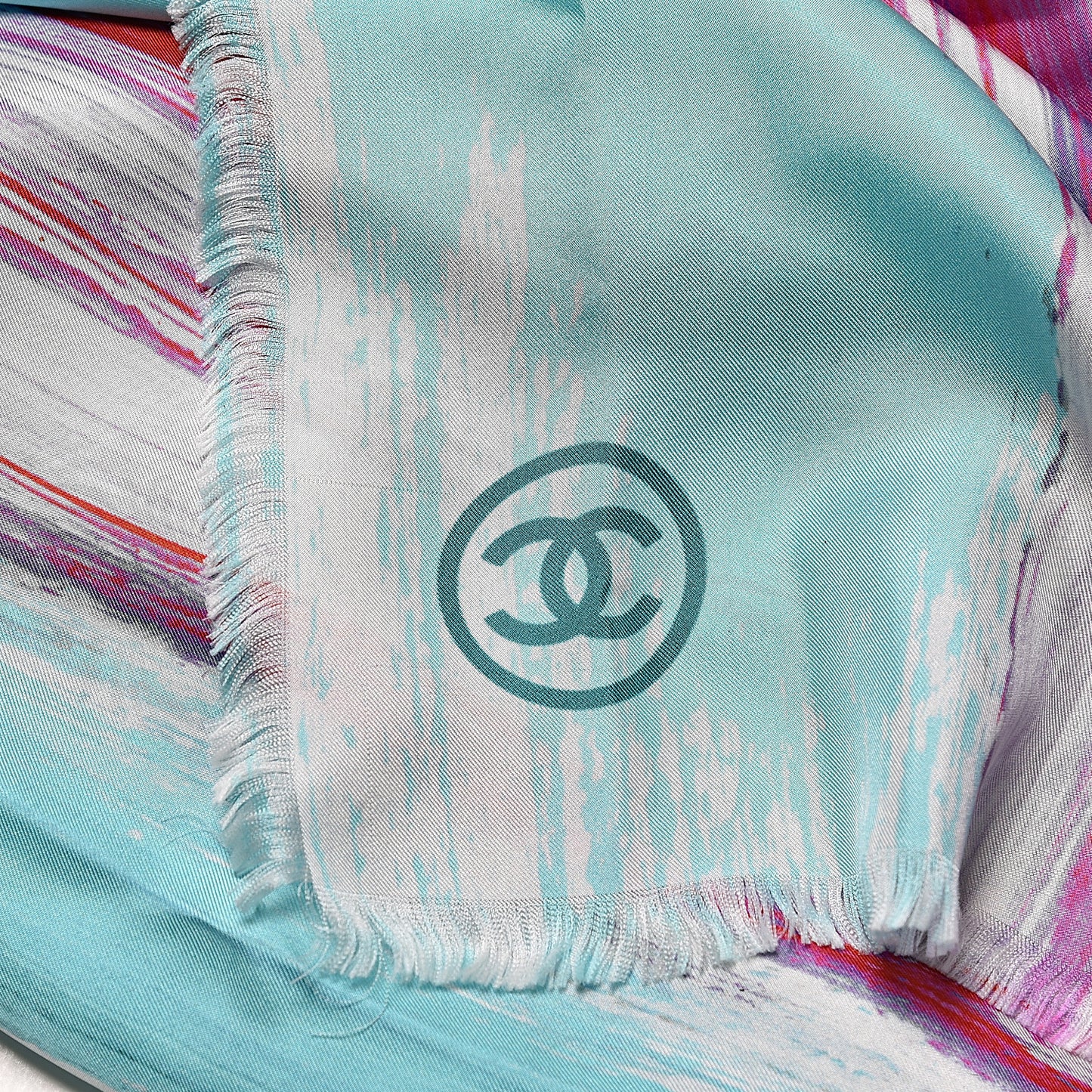 Silk CC Scarf Multicolor