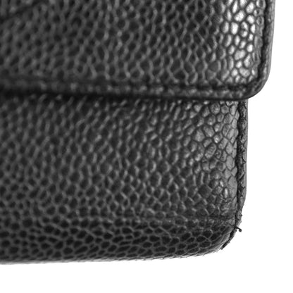 Chanel Caviar Timeless CC Compact Wallet Black 17 of 18