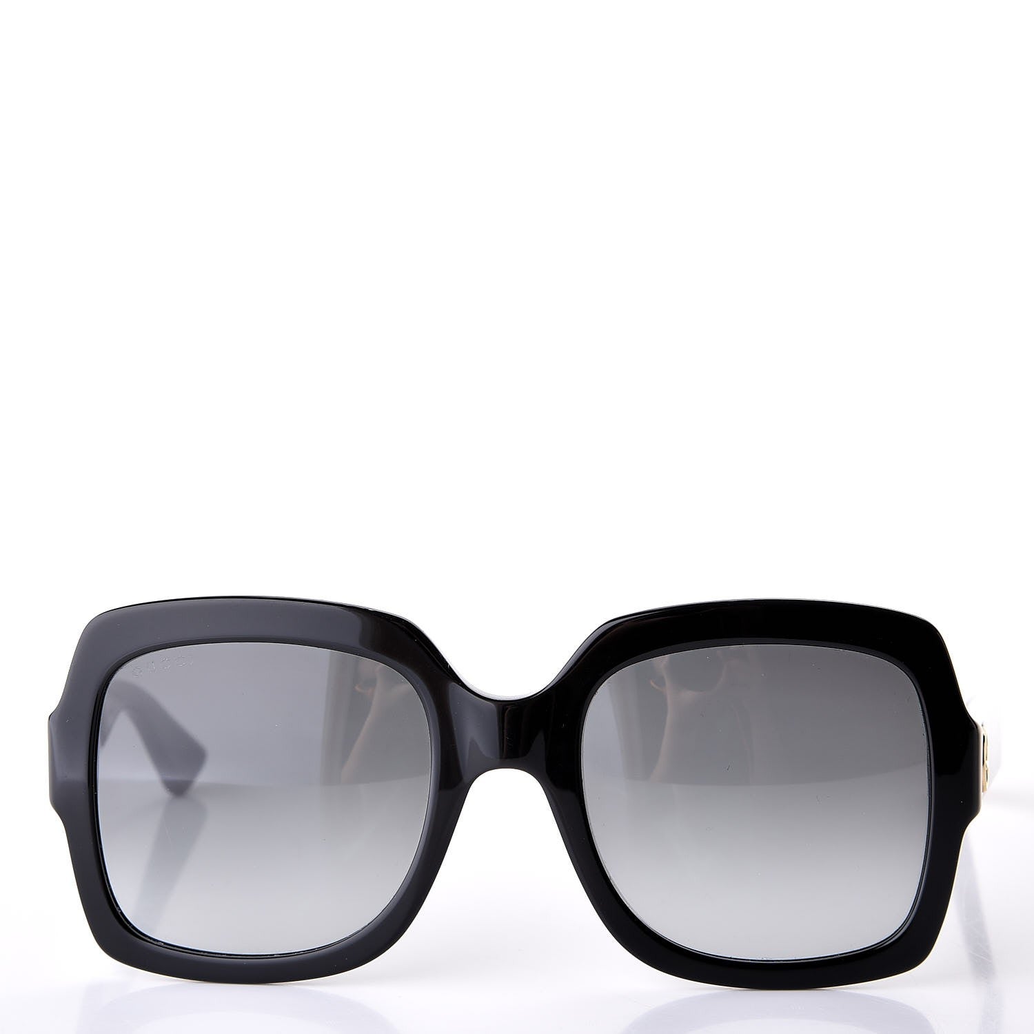 Gucci Oversize Square GG 0036S Sunglasses Black 2 of 8