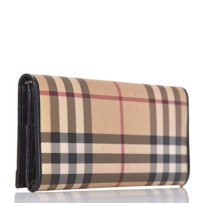 Burberry House Check Continental Wallet Black 3 of 13