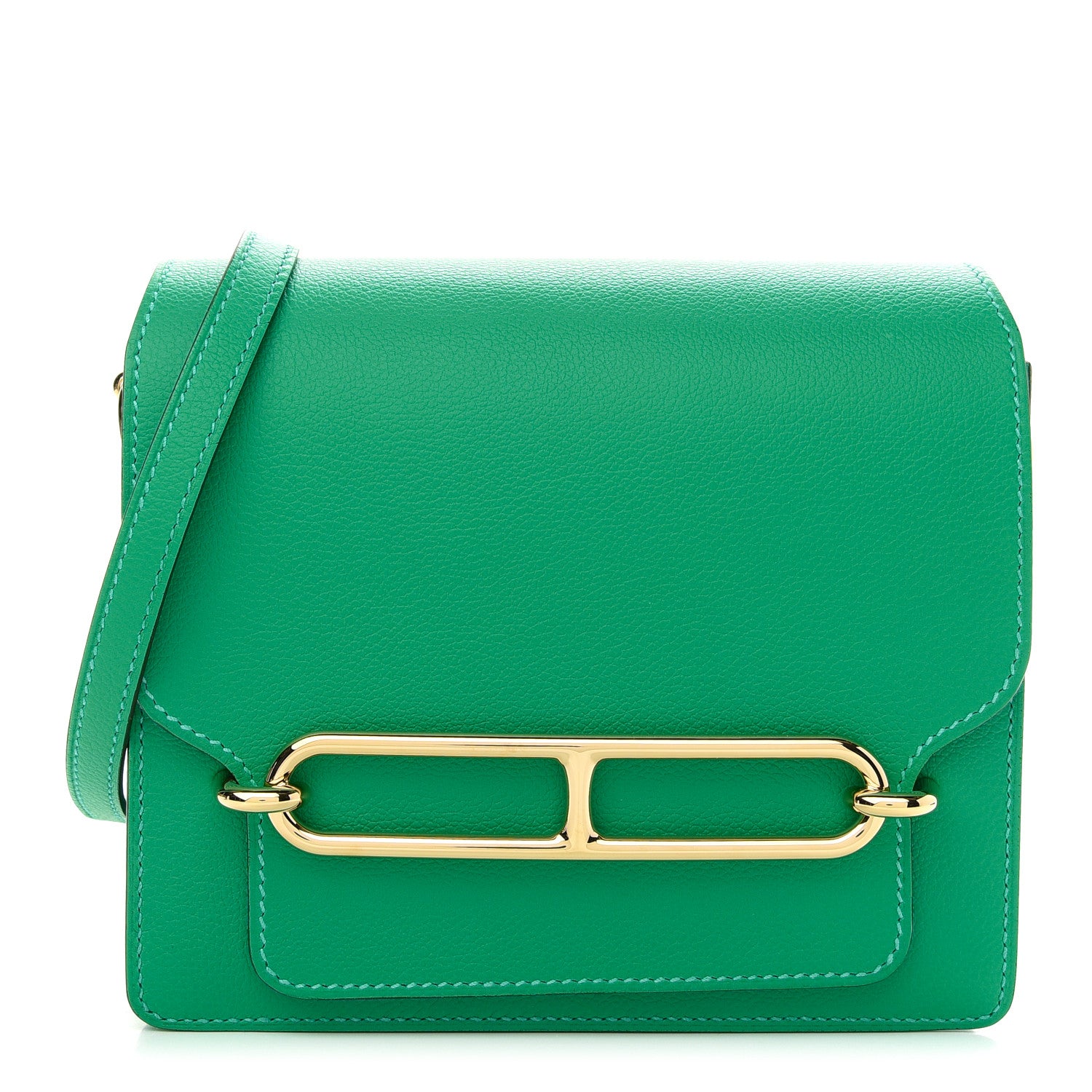 Hermes Evercolor Mini Sac Roulis Menthe 1 of 9
