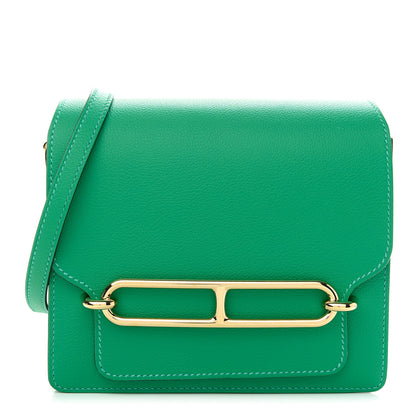 Hermes Evercolor Mini Sac Roulis Menthe 1 of 9