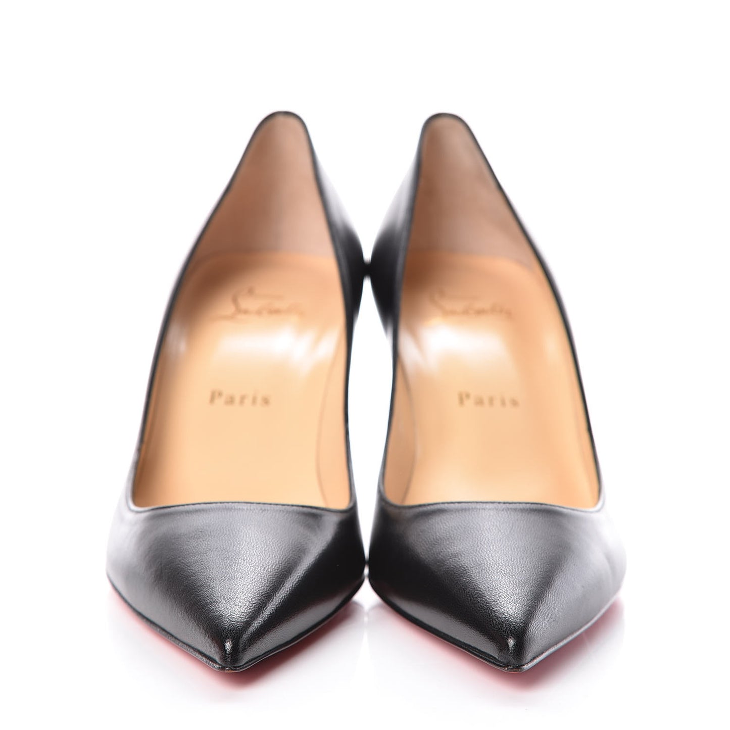 Shiny Nappa Decollete 554 70 Pumps 38.5 Black