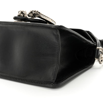 Gucci Satin Crystal GG Monogram Mini Dionysus Top Handle Bag Black 9 of 12
