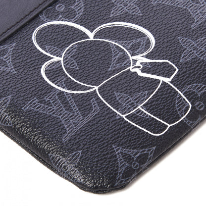 Louis Vuitton Monogram Eclipse Vivienne Pochette Apollo PM 5 of 8