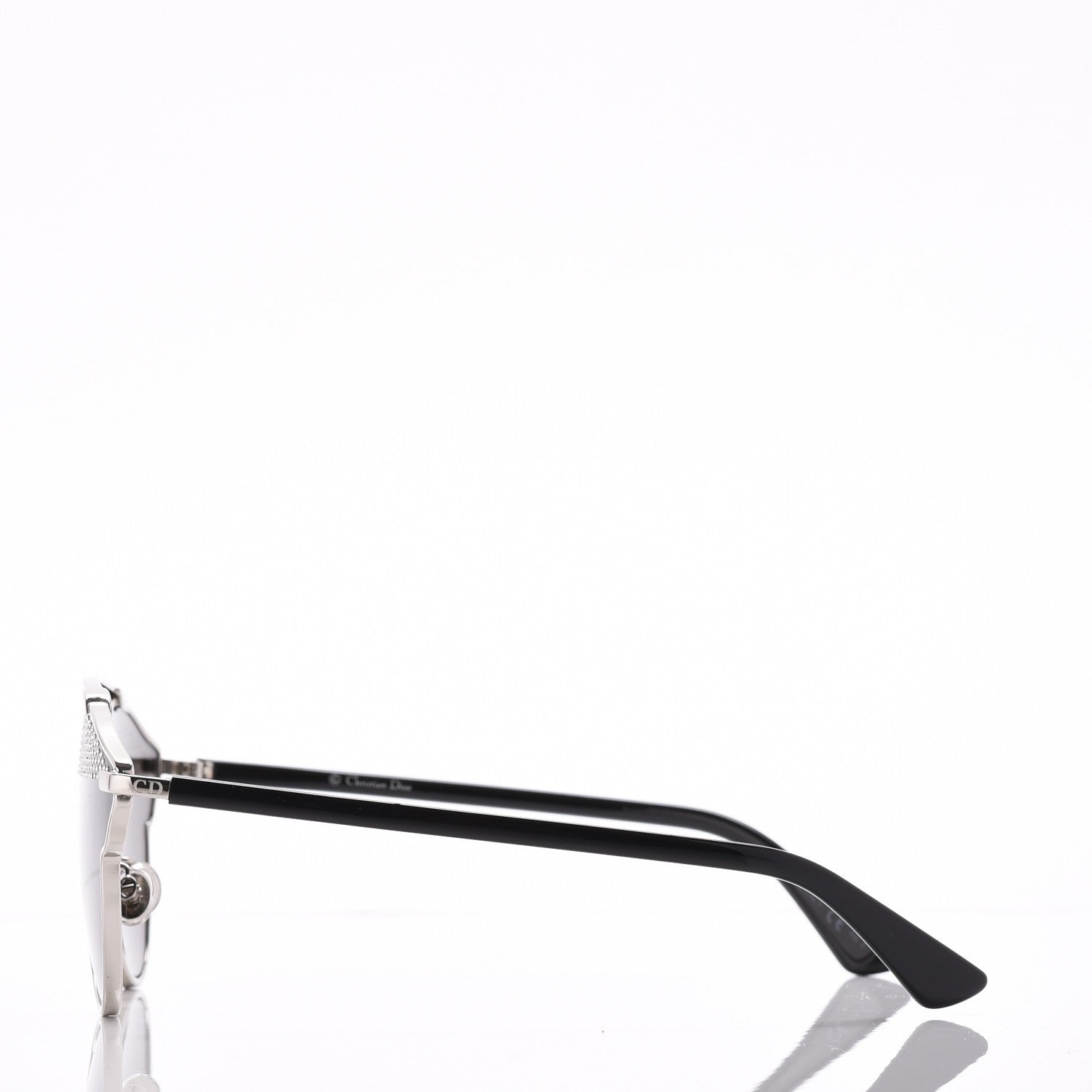 Christian Dior Studded So Real Sunglasses Silver 3 of 7
