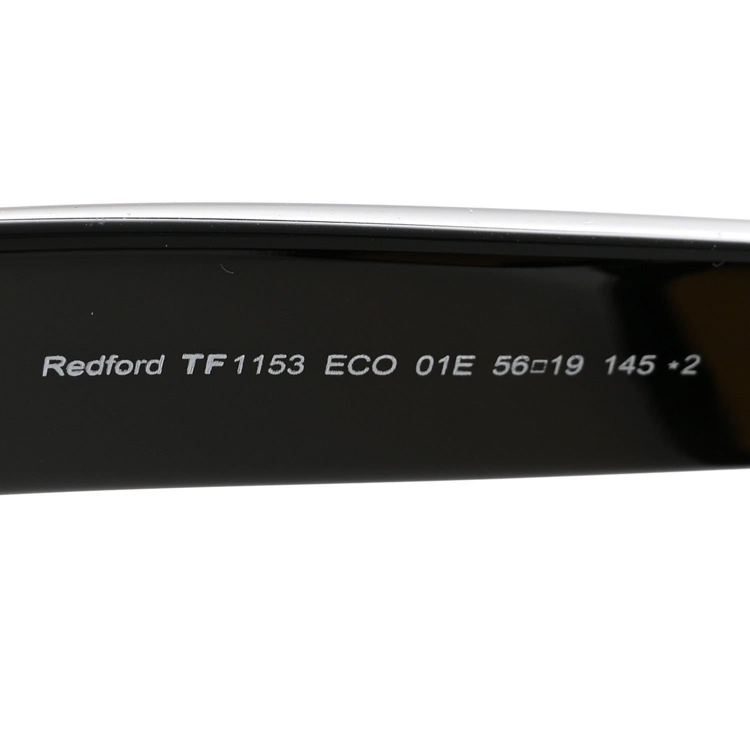 Tom Ford Acetate Redford Sunglasses TF1153 Shiny Black Brown 6 of 9