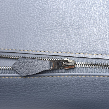 Hermes Togo Birkin 35 Bleu Lin 19 of 33