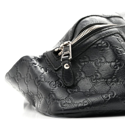 Gucci Guccissima Web Belt Bag Black 8 of 12