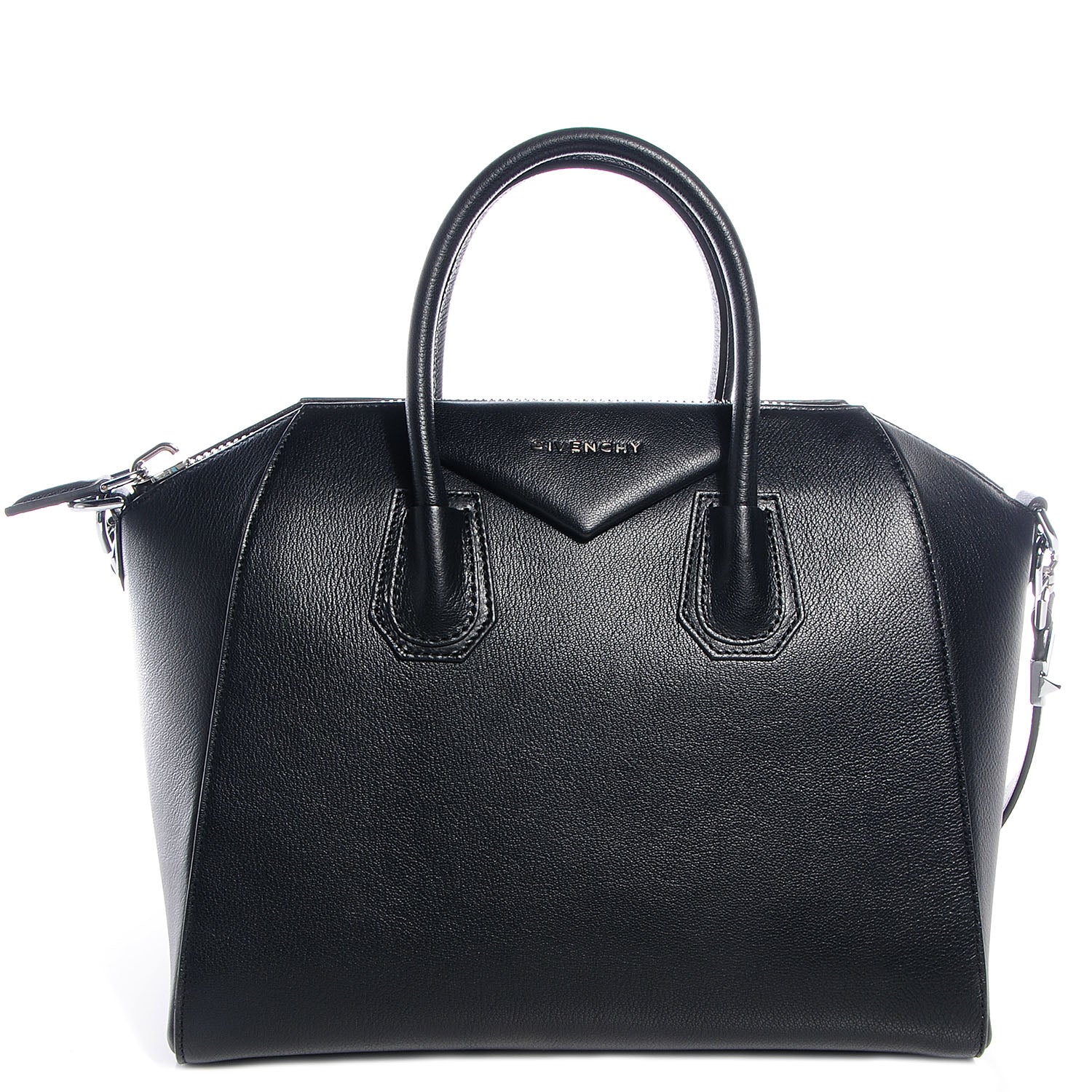 Givenchy Sugar Goatskin Medium Antigona Black 1 of 12