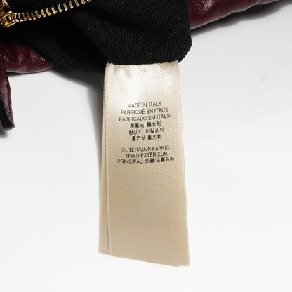 Burberry Calfskin House Check Little Crush Deep Claret 9 of 12