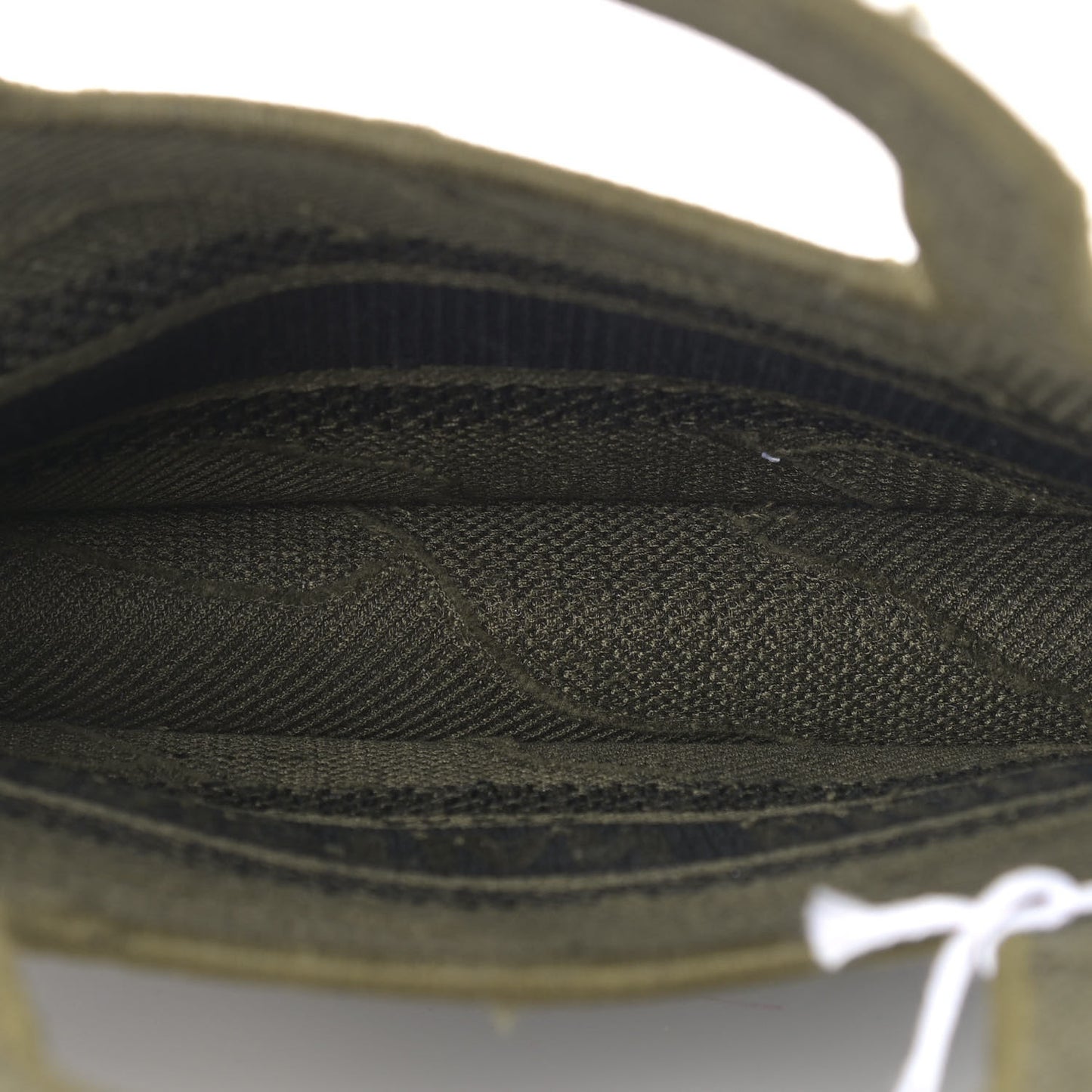 Canvas Embroidered Camouflage Mini Book Tote Green