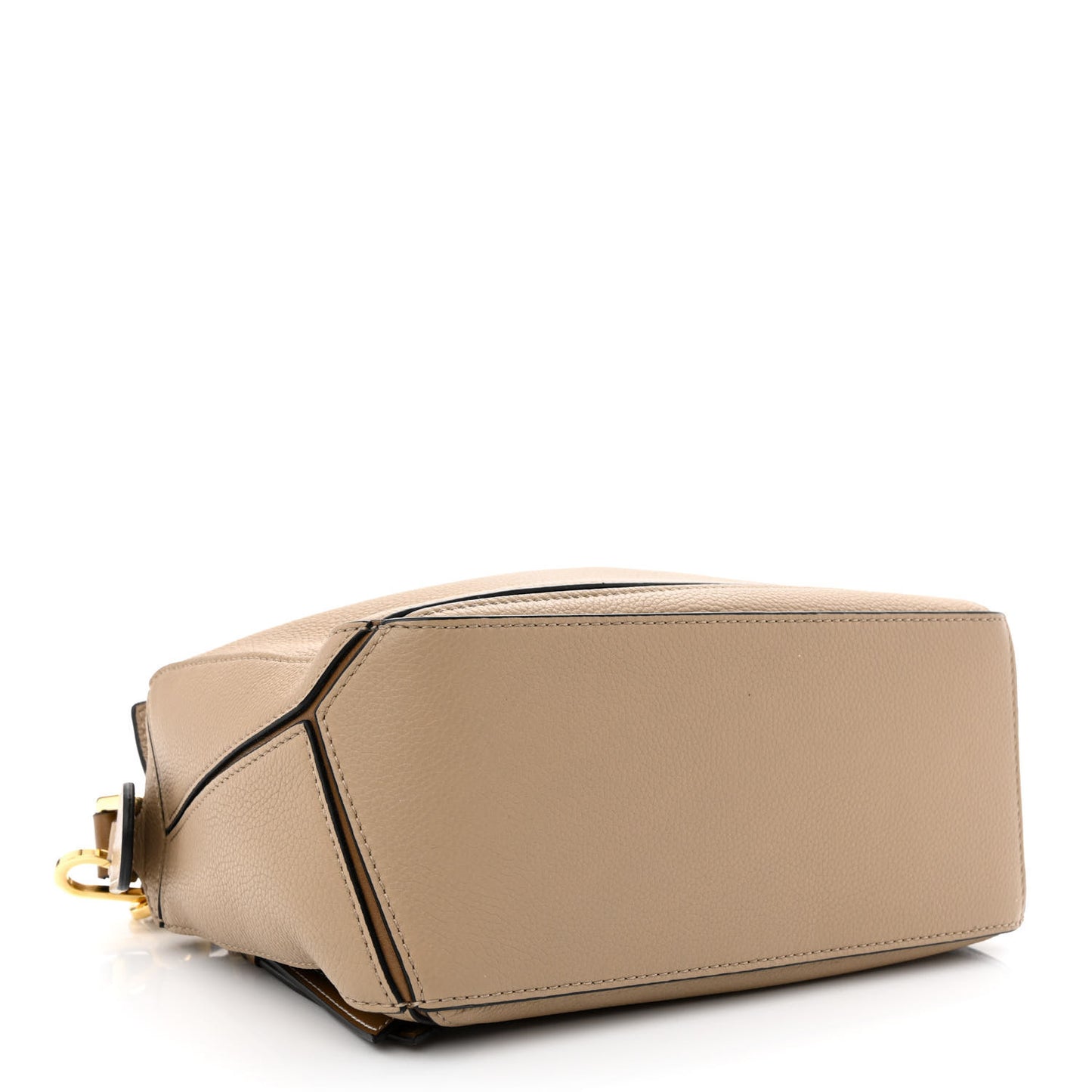 Grained Calfskin Small Puzzle Bag Sand Mink