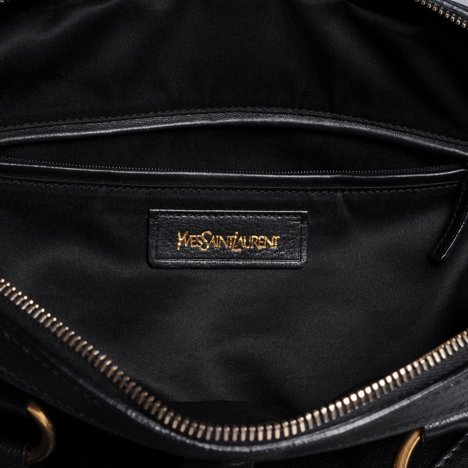 Saint Laurent Leather Large Muse Black 5 of 7
