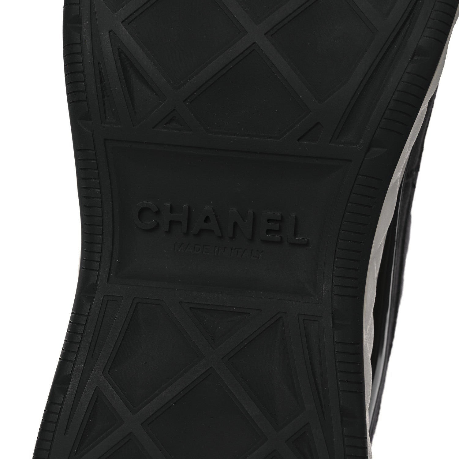 Chanel Suede Calfskin Nylon Grosgrain CC Sneakers 40 Grey 8 of 11