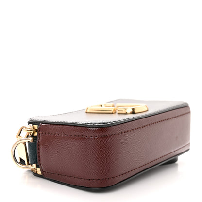 Marc Jacobs Saffiano Snapshot Camera Bag Black Red Multi 4 of 12