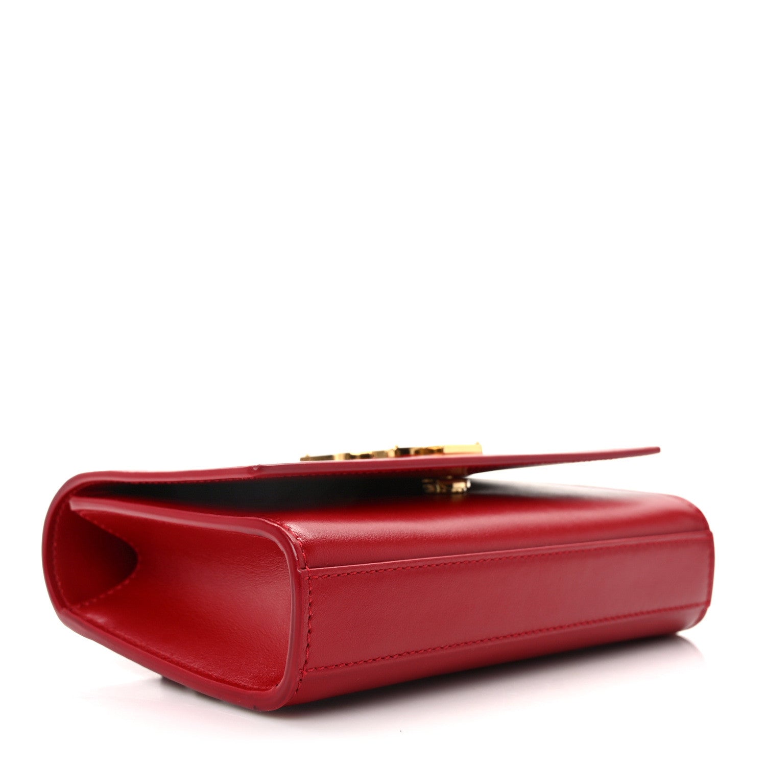 Saint Laurent Smooth Calfskin Monogram Kate Belt Bag Red 4 of 11
