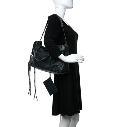 Balenciaga Agneau Classic Hardware City Vert Pinede 2 of 10