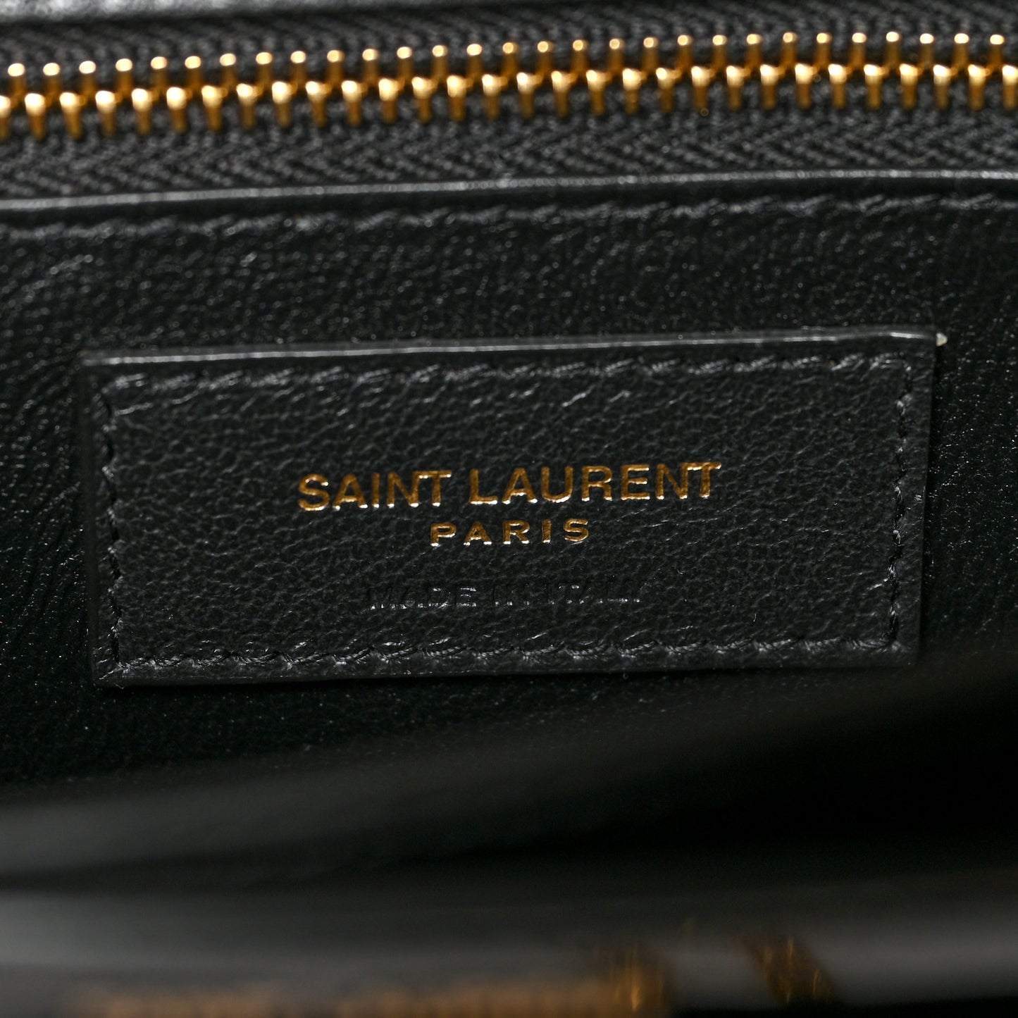 Patent Monogram Cassandra Clasp Bag Black