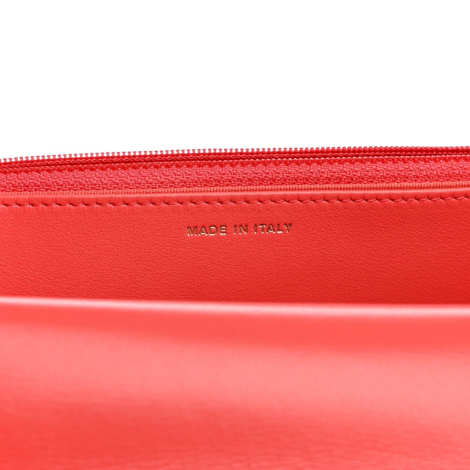 Chanel Lambskin Quilted Chanel 19 Wallet On Chain WOC Coral 7 of 13