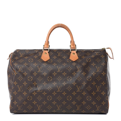 Louis Vuitton Monogram Speedy 40 1 of 13