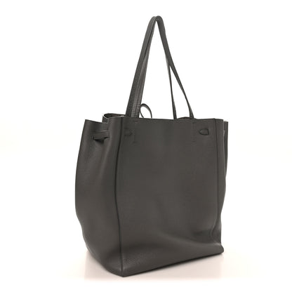 Celine Soft Grained Calfskin Medium Belt Cabas Phantom Grey 3 of 9