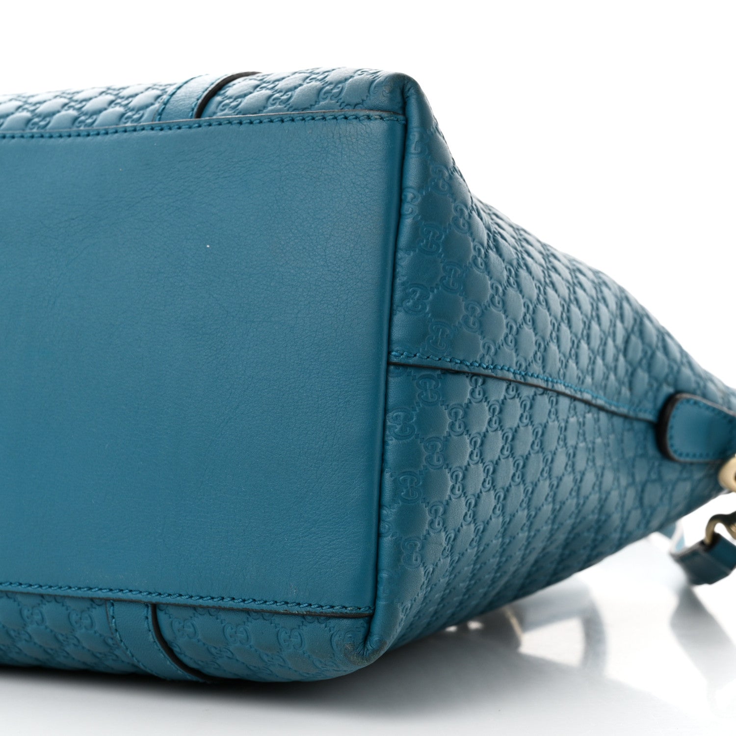 Gucci Soft Microguccissima Dome Satchel Deep Cobalt 10 of 13