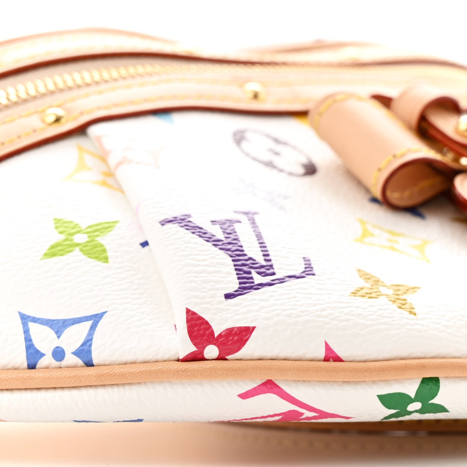 Louis Vuitton LV X TM Monogram Multicolor High Rise Bumbag White 8 of 10