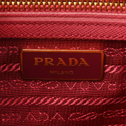 Prada Saffiano Mini Galleria Double Zip Tote Tamaris 5 of 7