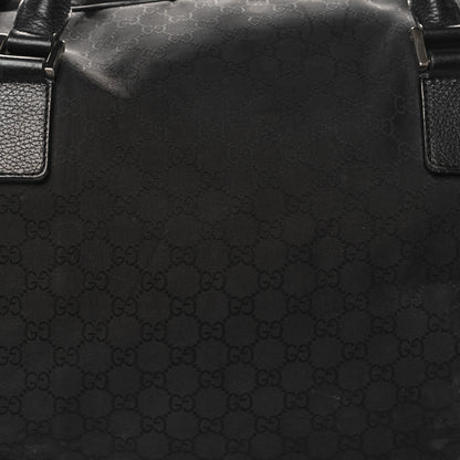 Gucci Nylon Monogram Large Duffle Bag Black 7 of 13
