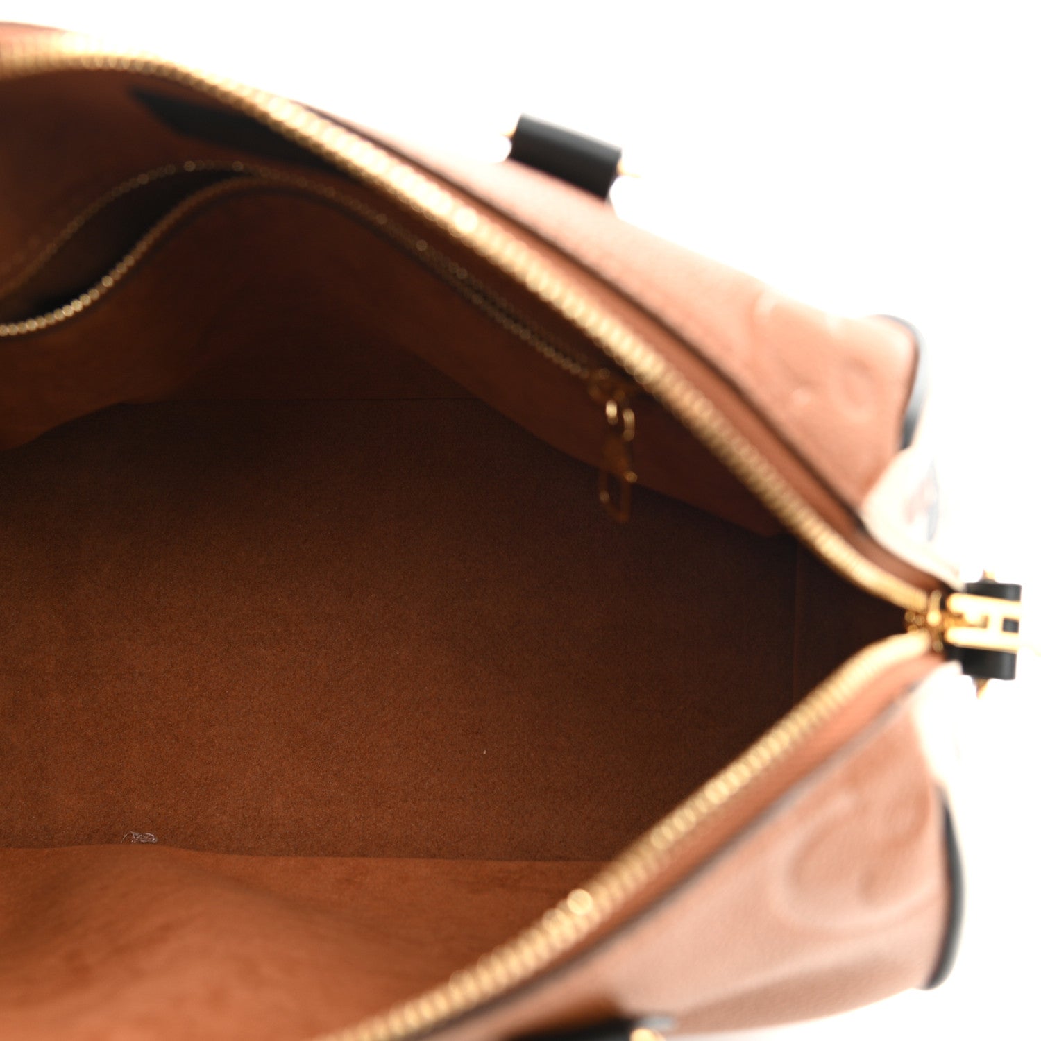 Louis Vuitton Empreinte Monogram Giant Wild At Heart Speedy Bandouliere 25 Caramel 5 of 8