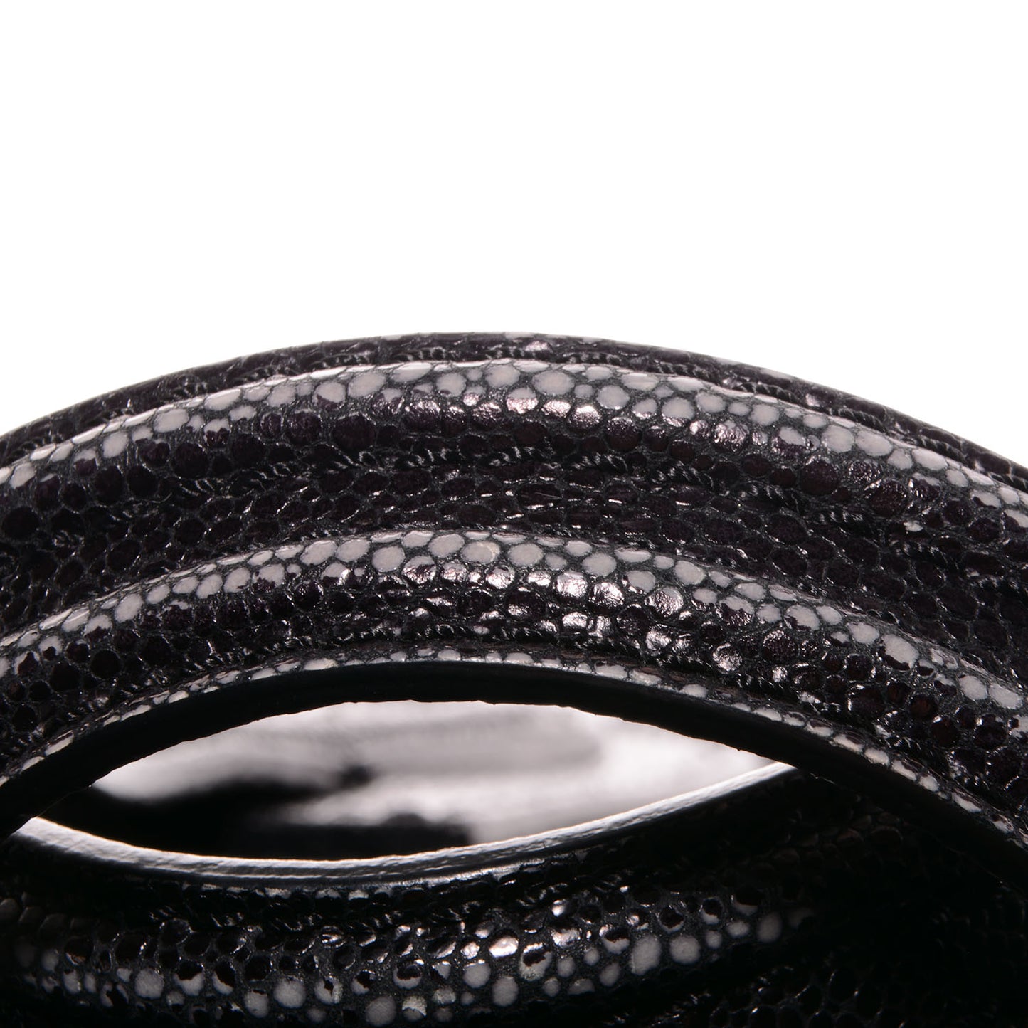 Grained Calfskin Large Nightingale Black