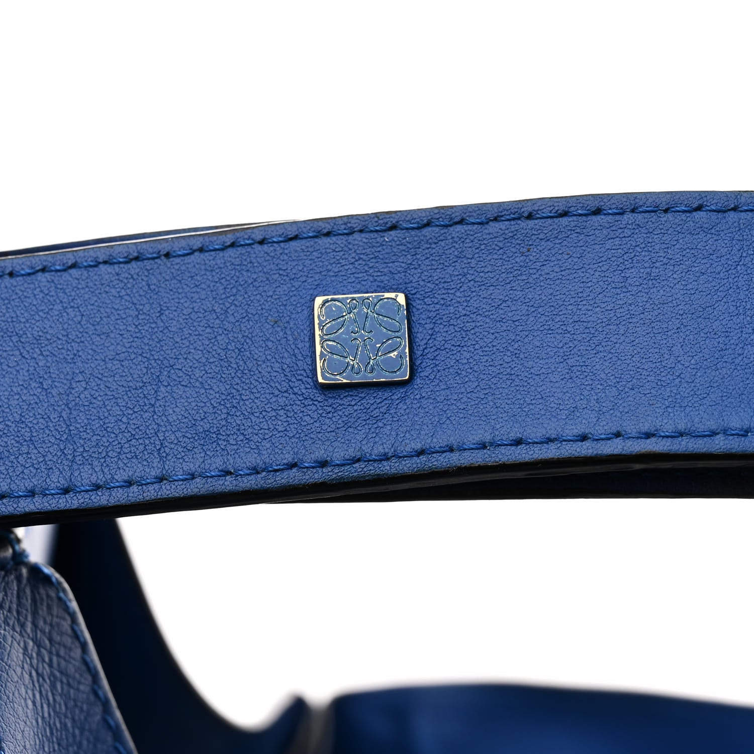 Loewe Calfskin Medium Hammock Shoulder Bag Electric Blue 16 of 17