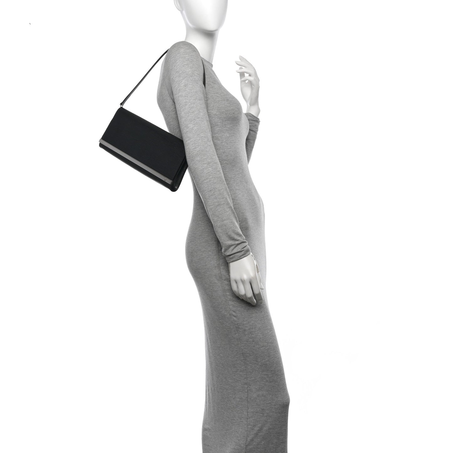 Epi Sevigne Clutch  Black