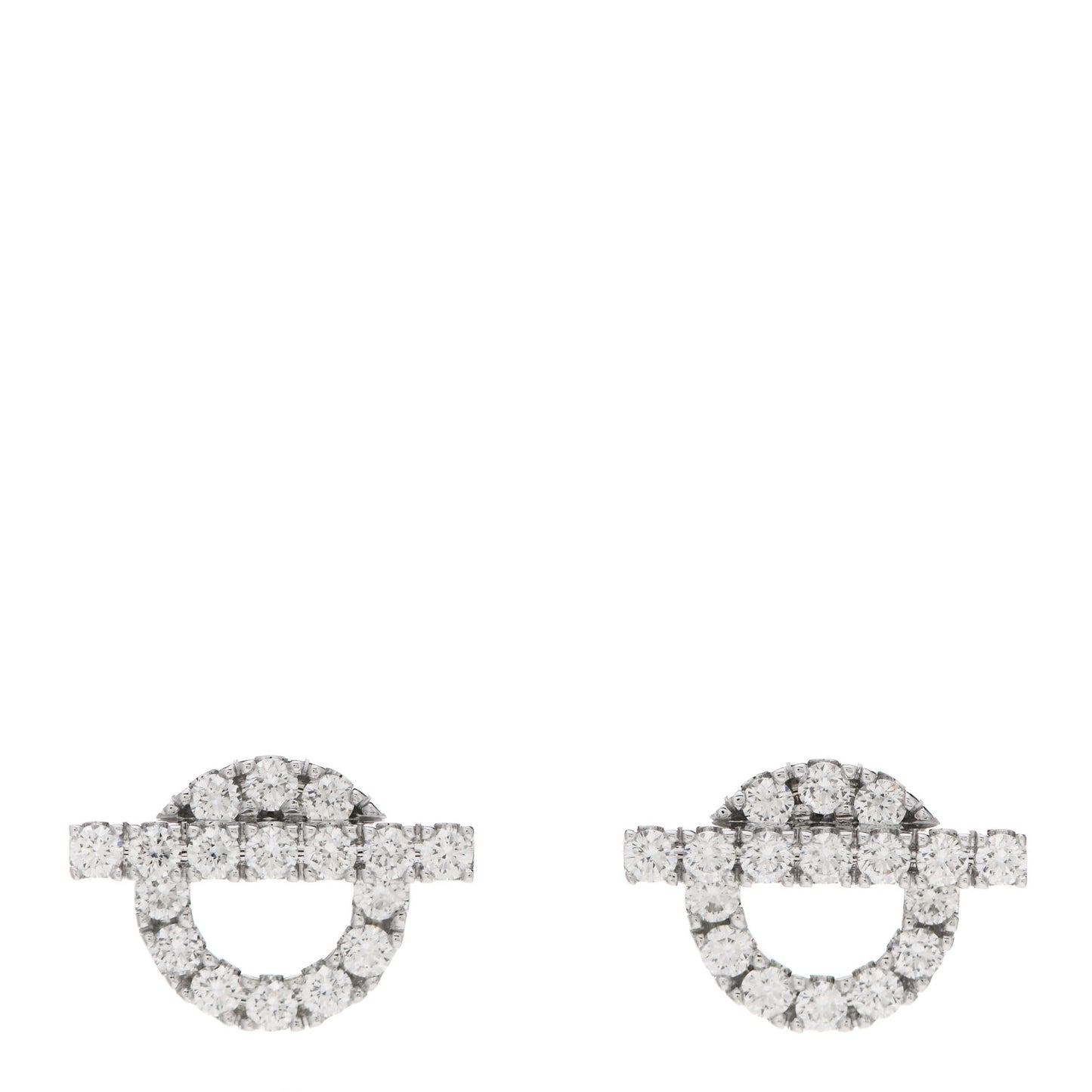 18K White Gold Diamond Finesse Earrings