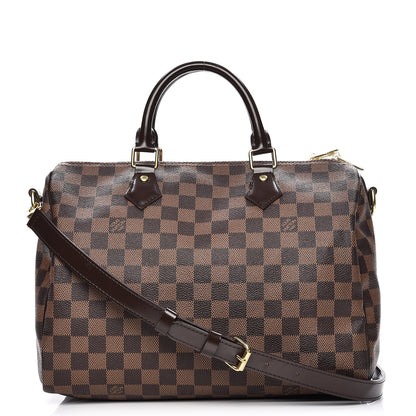 Louis Vuitton Damier Ebene Speedy Bandouliere 30 1 of 13