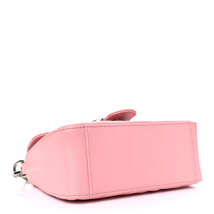 Gucci Calfskin Matelasse Mini GG Marmont Top Handle Shoulder Bag Wild Rose 3 of 9