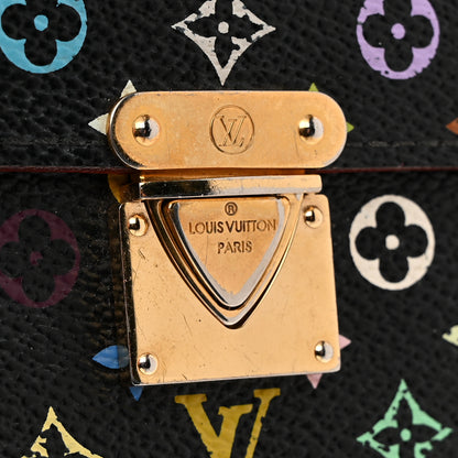 Louis Vuitton Monogram Multicolor Koala Wallet Black 9 of 10