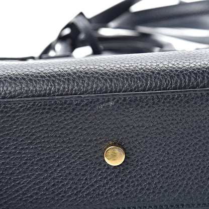 Saint Laurent Grained Calfskin Nano Sac De Jour Marine 12 of 12