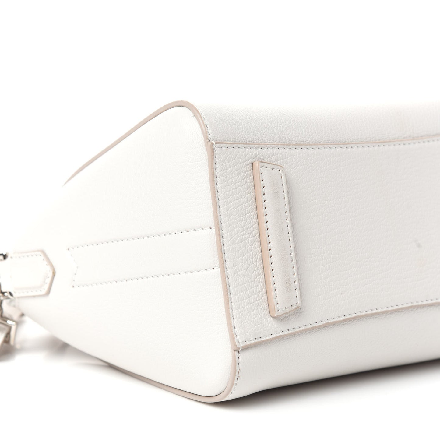 Sugar Goatskin Mini Antigona White