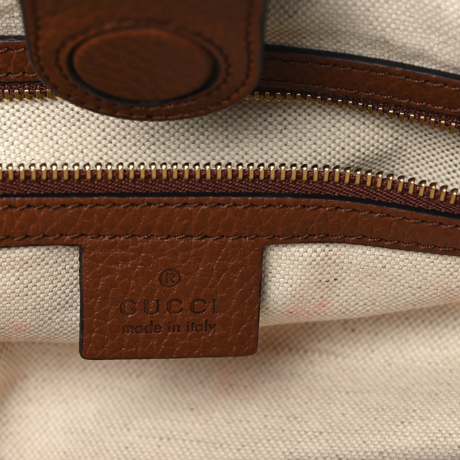 Gucci New Denim GG Monogram Medium Ophidia Shopping Tote Blue Tea Cuir 6 of 13