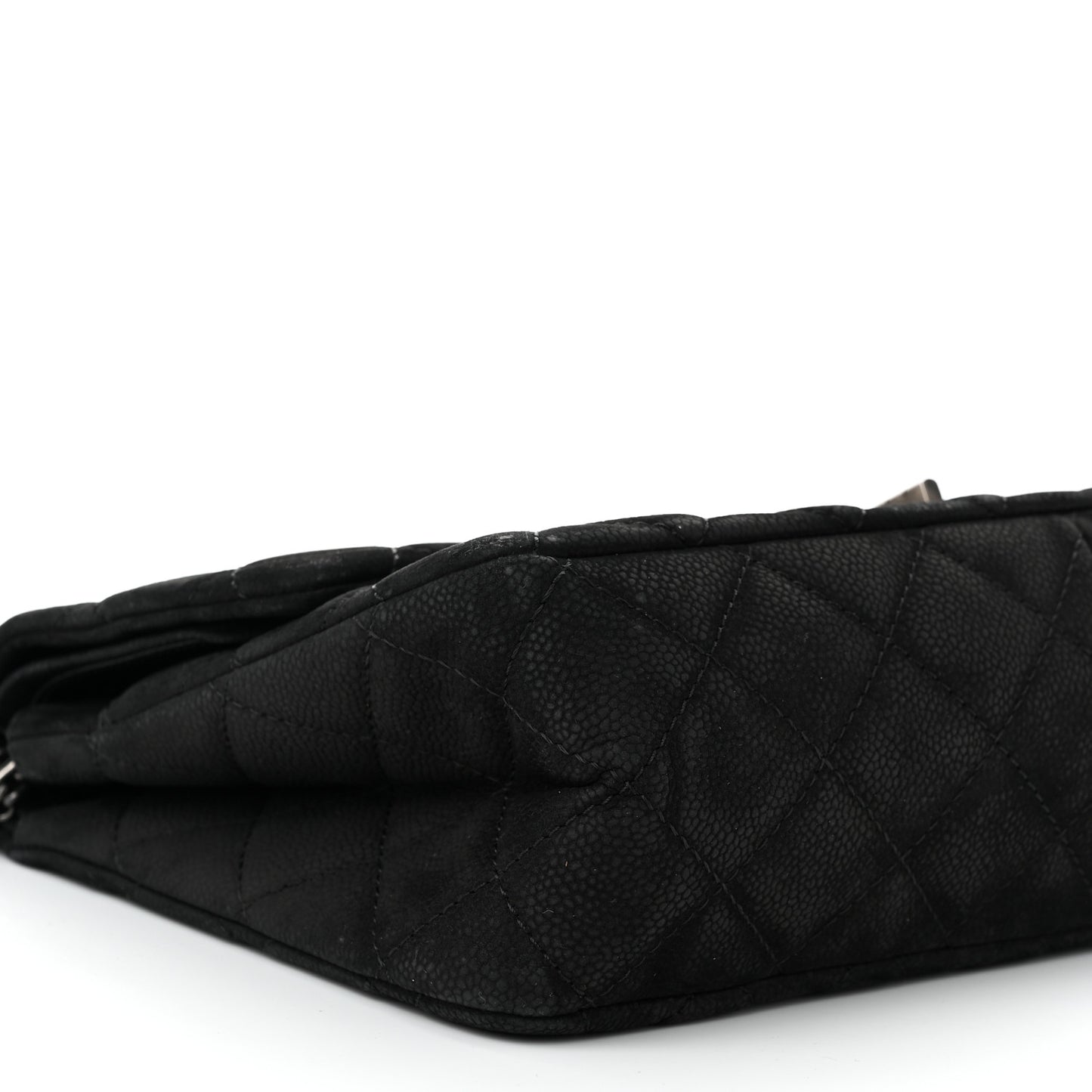 Iridescent Caviar Quilted 2.55 Reissue 227 Flap Black